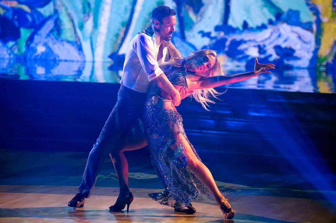 Brian Austin Green and Sharna Burgess on Brian Austin Green and Sharna Burgess on ‘Dancing with the Stars’ in 2021Credit: Eric McCandless/ABC via Getty
