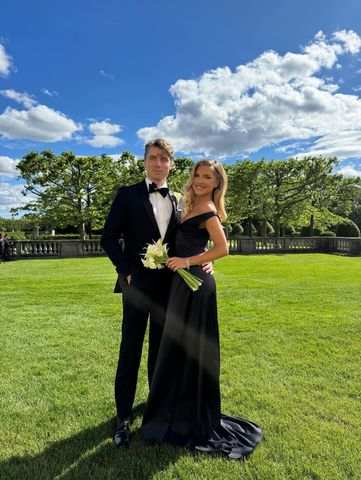 Mitch McHale and Brigette Pheloung.Credit: Brigette Pheloung/Instagram