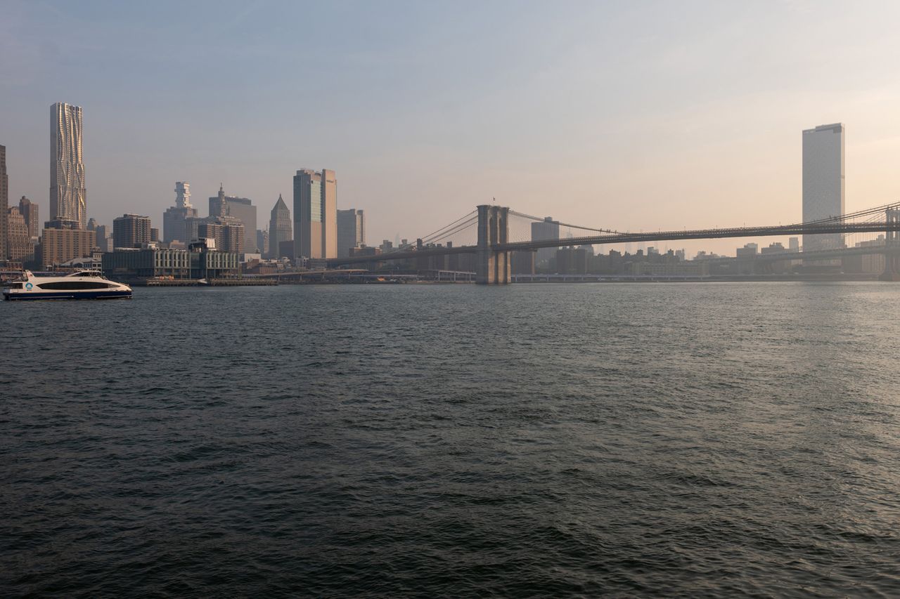 Manhattan skyline as seen from Brooklyn Bridge Park New York on July, 17, 2026Credit: Spencer Platt/Getty