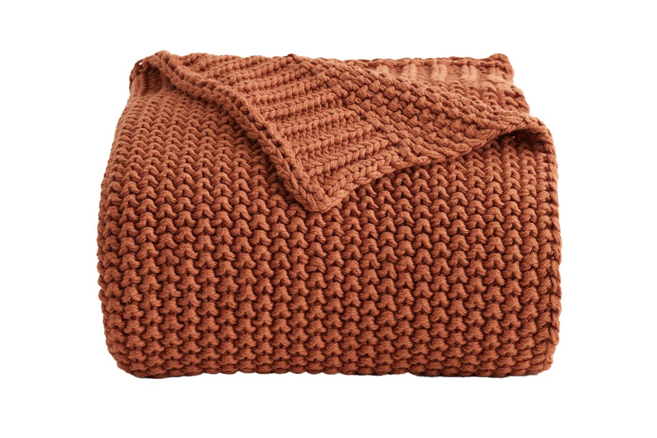 Quince Cotton Fisherman Throw Credit: Quince