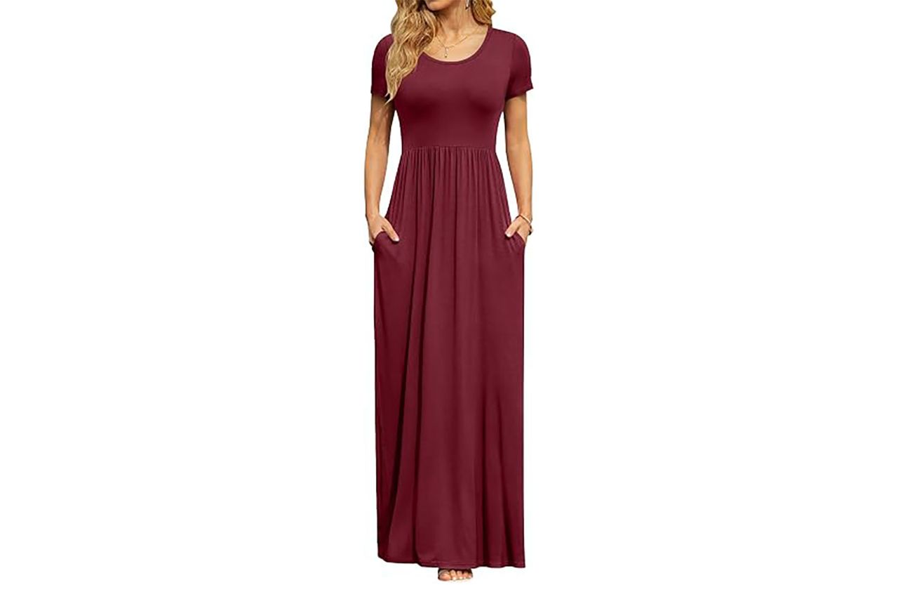 db moon womens summer maxi dress casual short Credit: Amazon