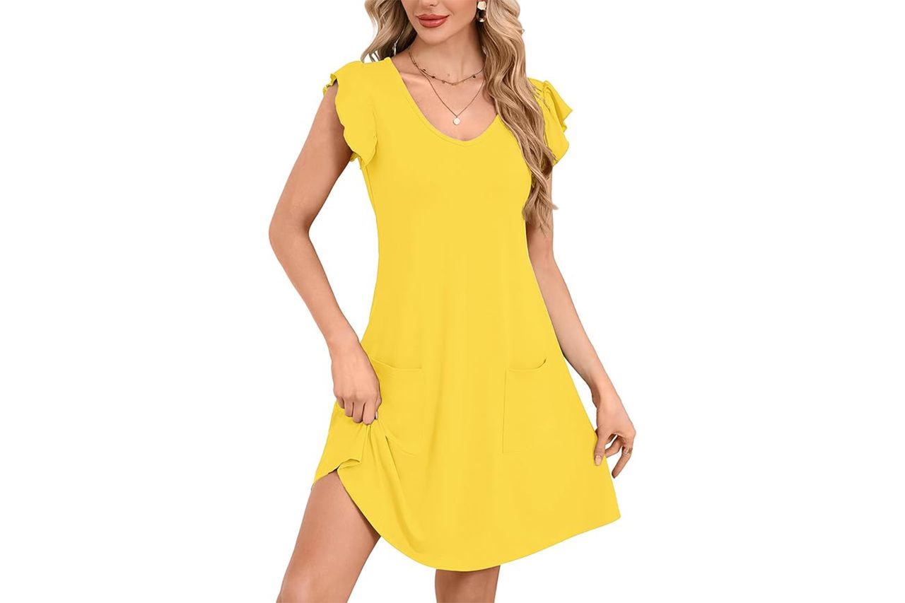 dearcase Summer Dress with Sleeves Credit: Amazon