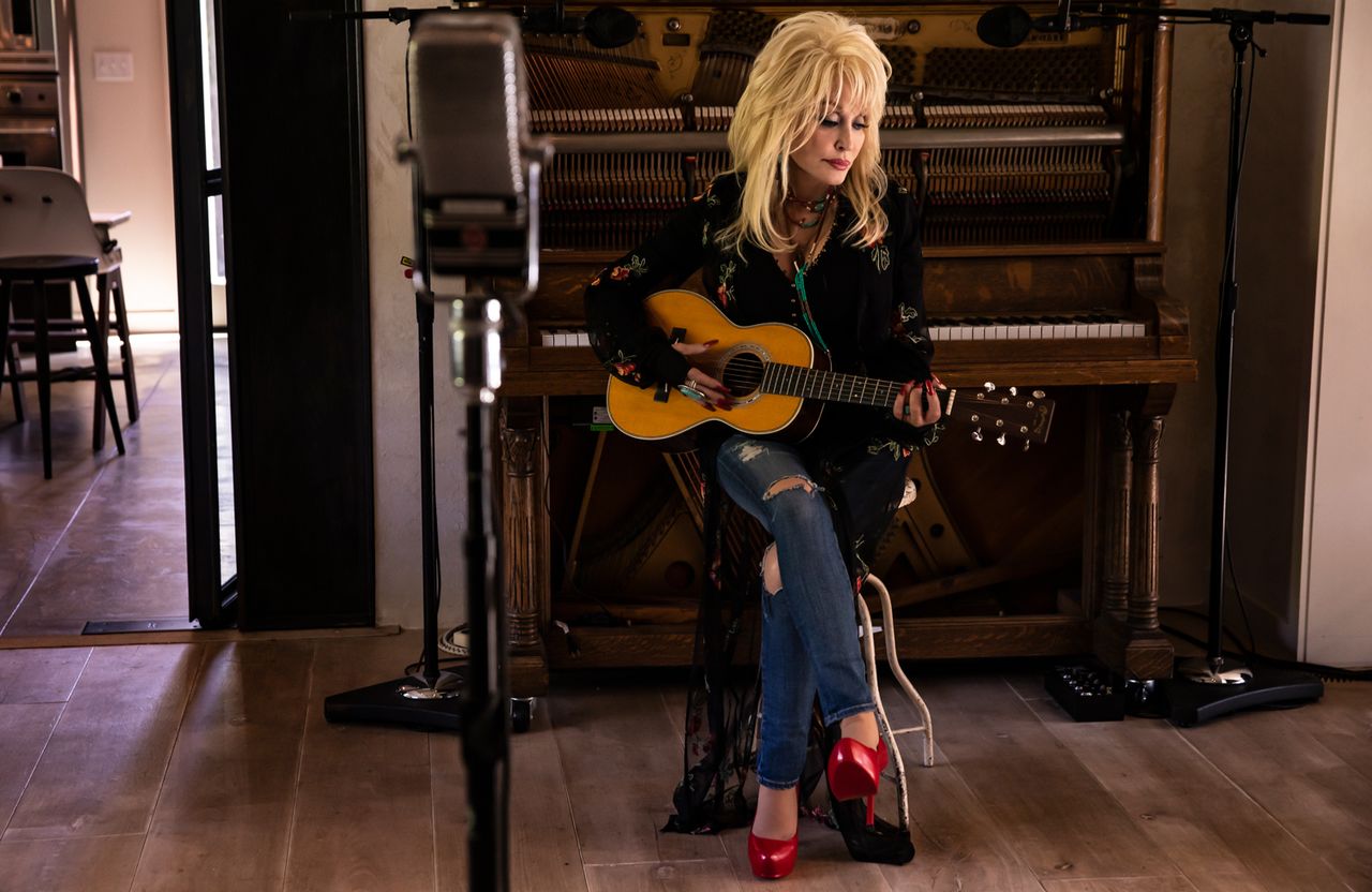Dolly Parton in ‘Dolly Parton: Here I Am’.Credit: Rob Hoffman/PBS