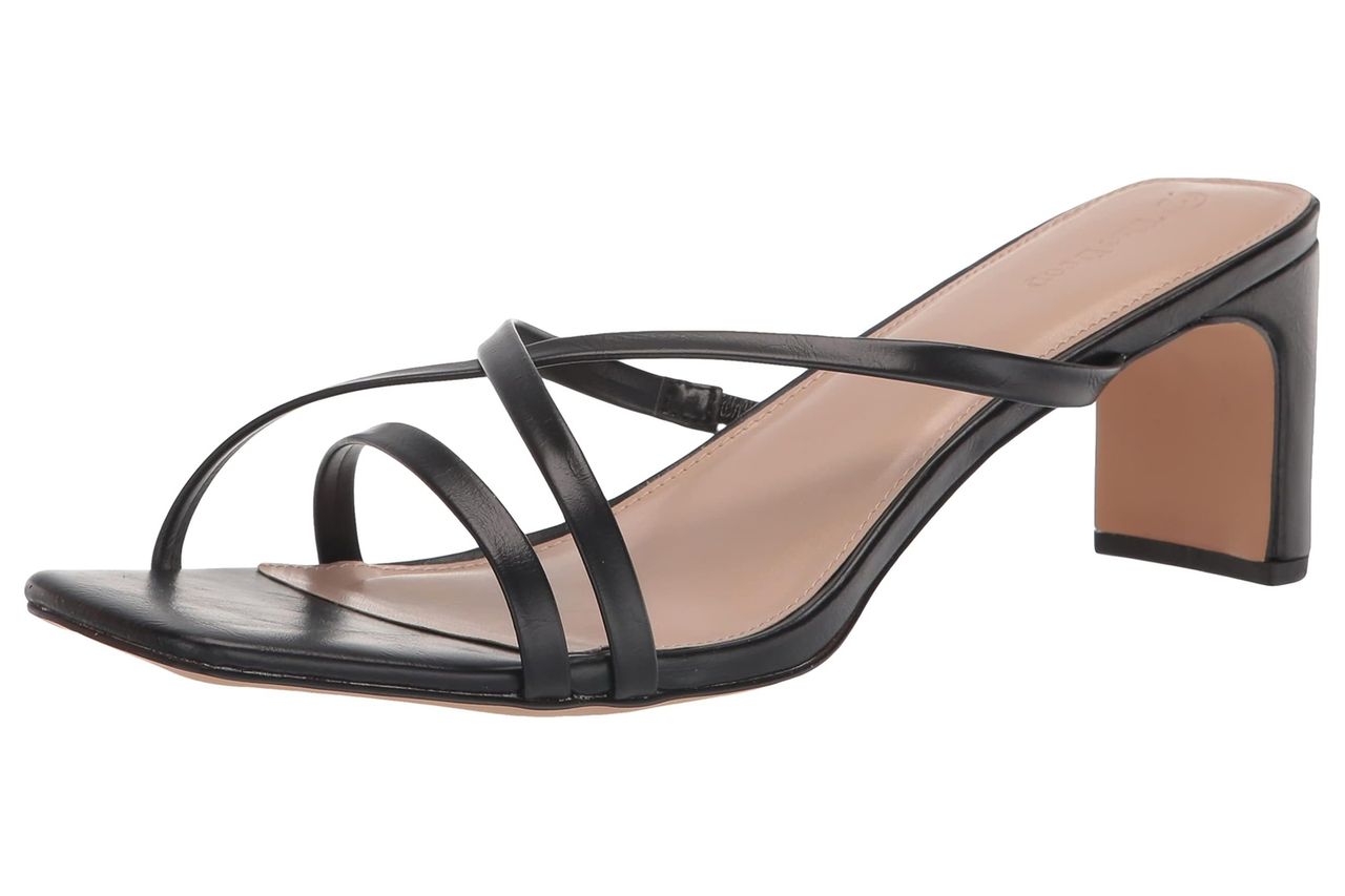 The Drop Women's Amelie Strappy Square Toe Heeled Sandal Credit: Amazon
