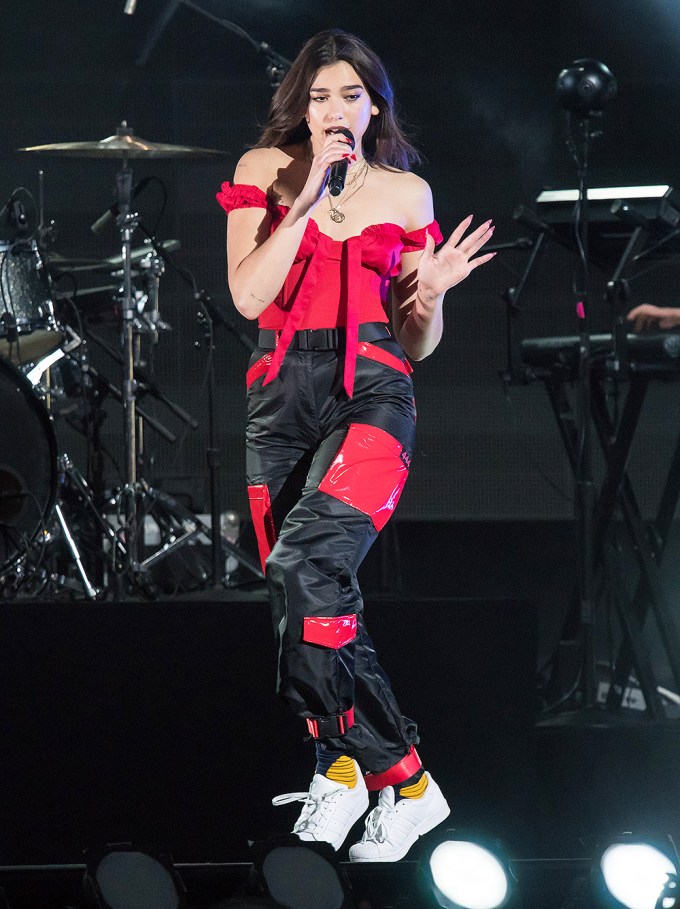 Dua Lipa at ‘Jimmy Kimmel Live’
