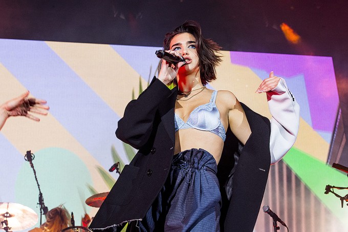Dua Lipa Performing in Sweden