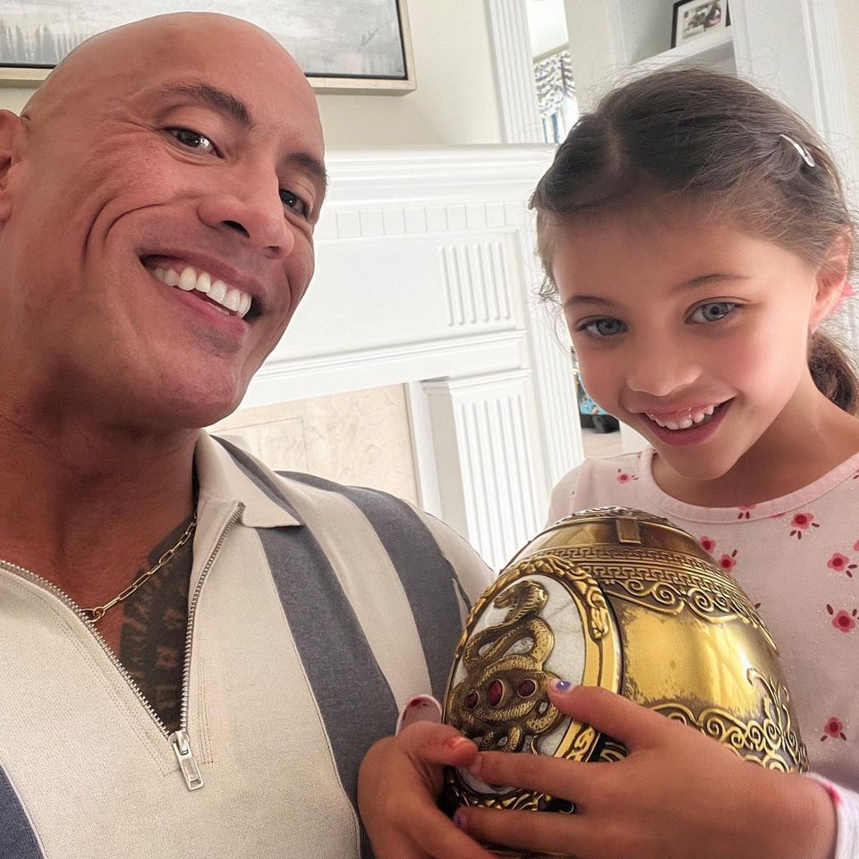 Dwayne and Jasmine Johnson Dwayne Johnson with daughter JasmineCredit: Dwayne Johnson Instagram