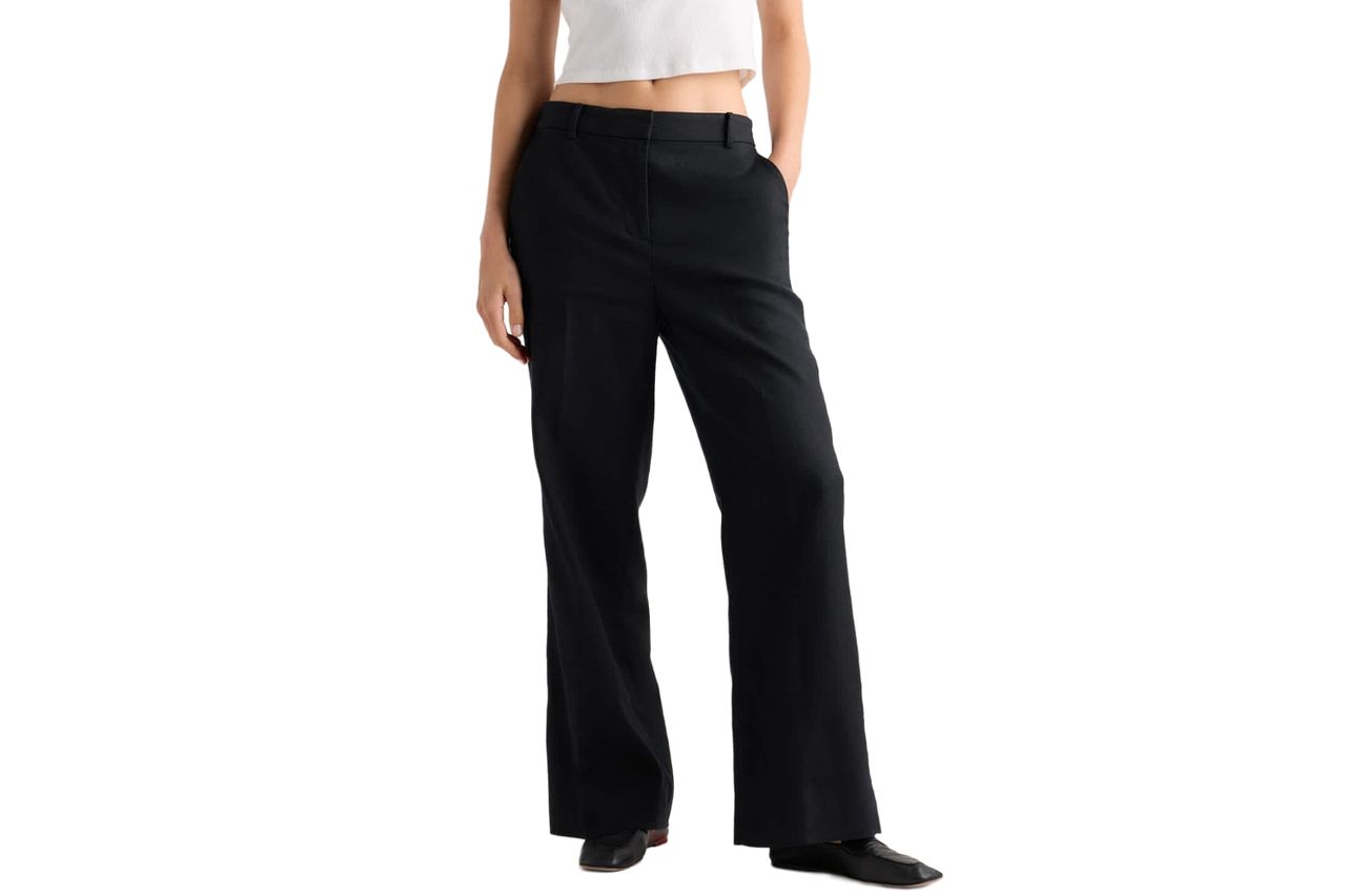 European Stretch Linen Trouser Credit: Quince