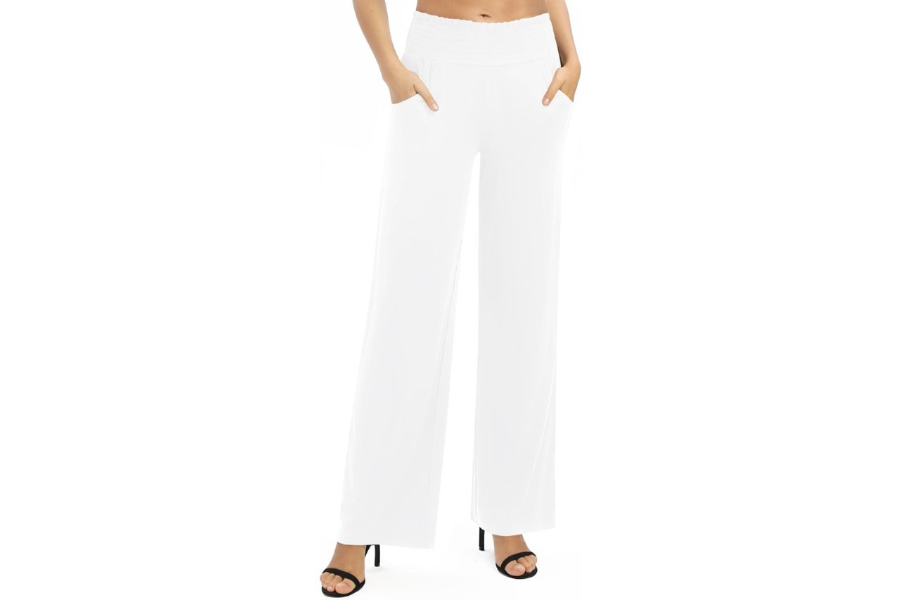 exchic womens loose straight leg palazoo Credit: Amazon