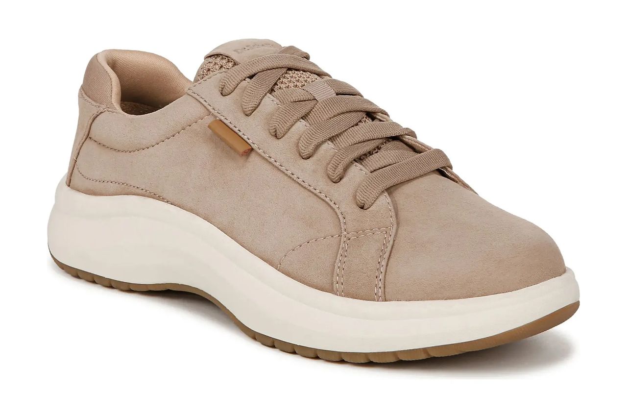 Feel Good Plantar Fasciitis Leather Sneaker (Women) Dr. Scholl's Credit: Nordstrom