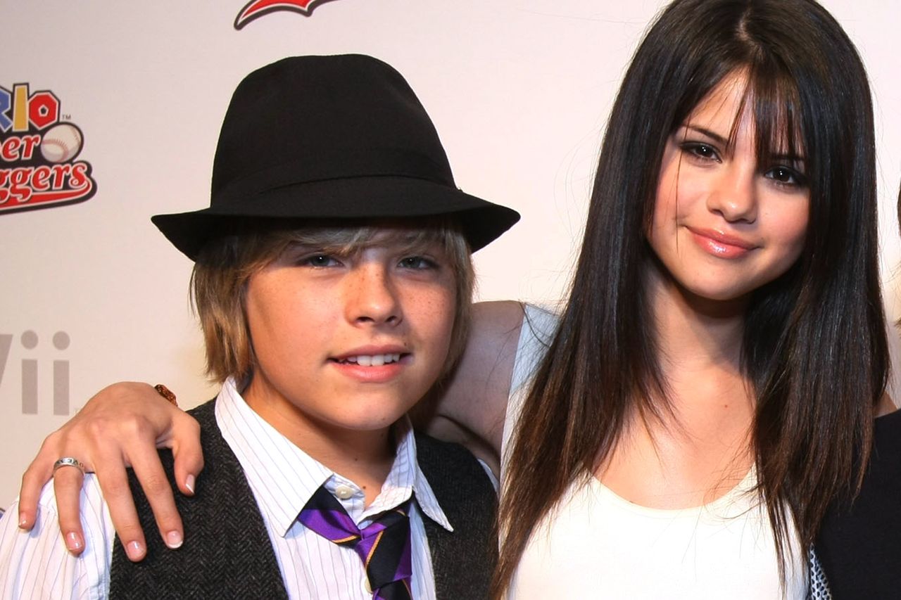 Dylan Sprouse and Selena Gomez at Dylan and Cole Sprouse’s 16th birthday party, hosted by Nintendo, in Los Angeles on Aug. 9, 2008Credit: Alexandra Wyman/WireImage