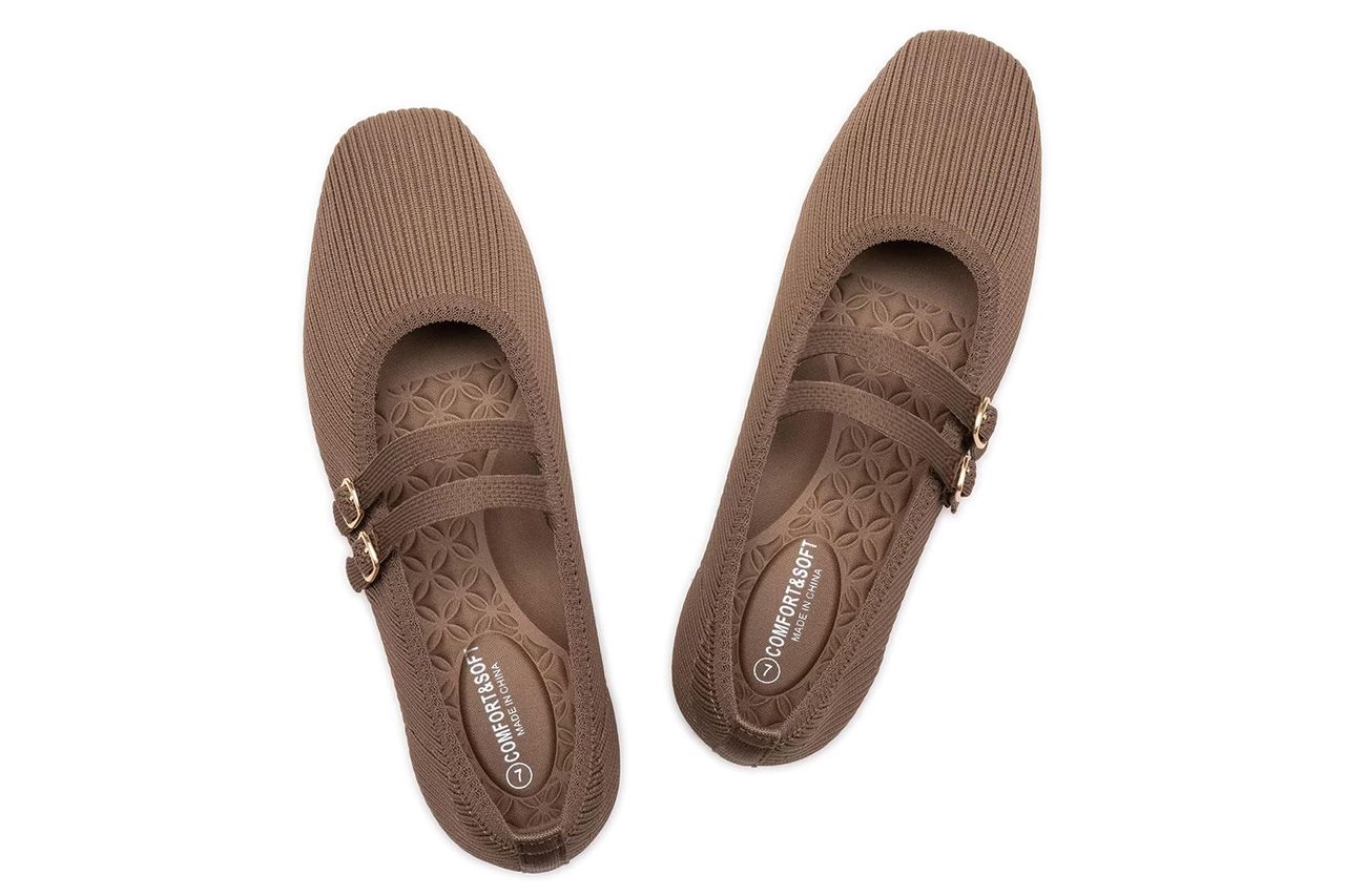 Frank Mully Flats Square Toe Mary Jane Shoes Credit: Amazon