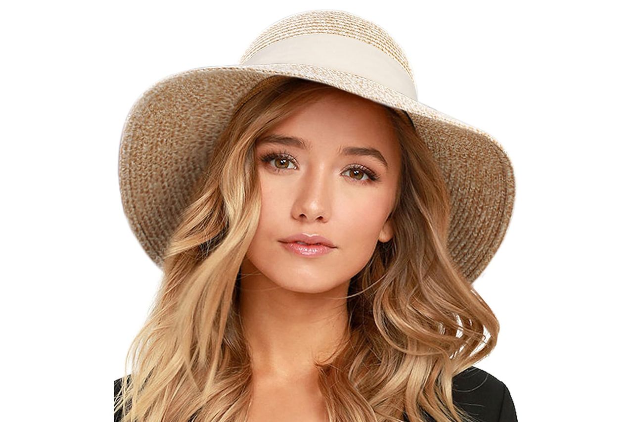 FURTALK Womens Beach Sun Straw Hat Credit: Amazon
