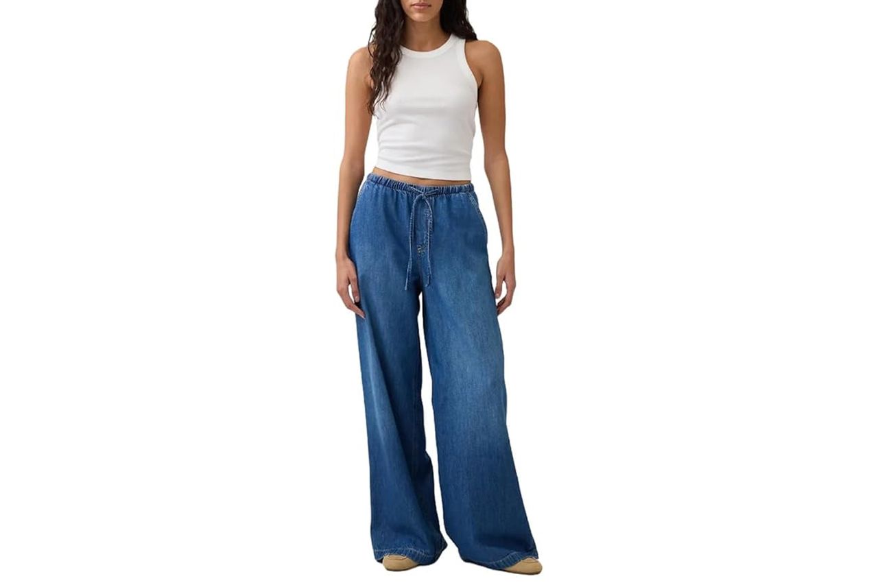 Gap Women's Pull-on Baggy Denim Jean Credit: Amazon