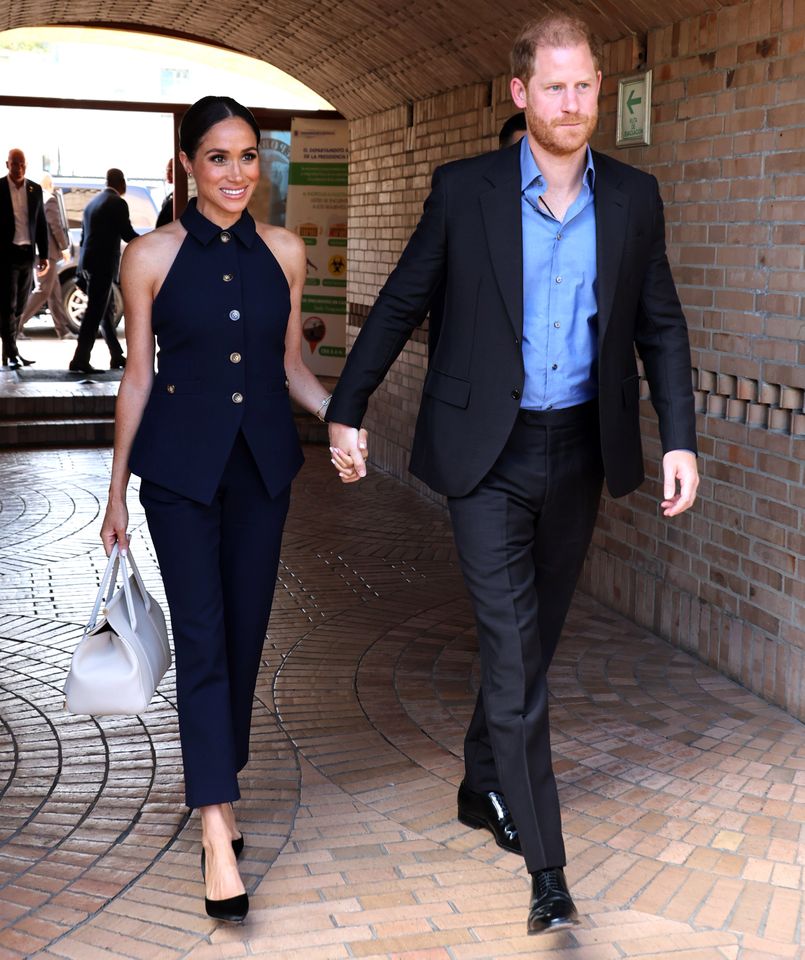 Prince harry meghan colombia 08 15 24 Prince Harry and Meghan seen during The Duke and Duchess of Sussex’s Colombia VisitCredit: Eric Charbonneau/Archewell Foundation via Getty