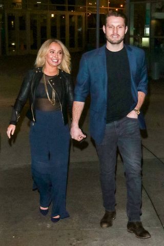 Hayden Panettiere and Brian Hickerson on January 31, 2019 in Los Angeles, California. Hayden Panettiere and Brian Hickerson are pictured in January 2019Credit: gotpap/Bauer-Griffin/GC Images