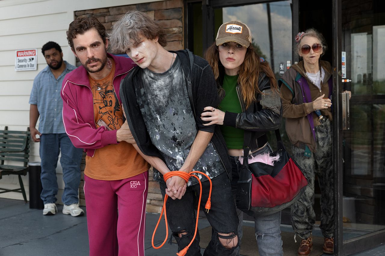 O'Shea Jackson Jr., Dave Franco, Mason Thames, and Kiernan Shipka in Idiots O’Shea Jackson Jr., Dave Franco, Mason Thames and Kiernan Shipka in ‘Idiots’Credit: IFC