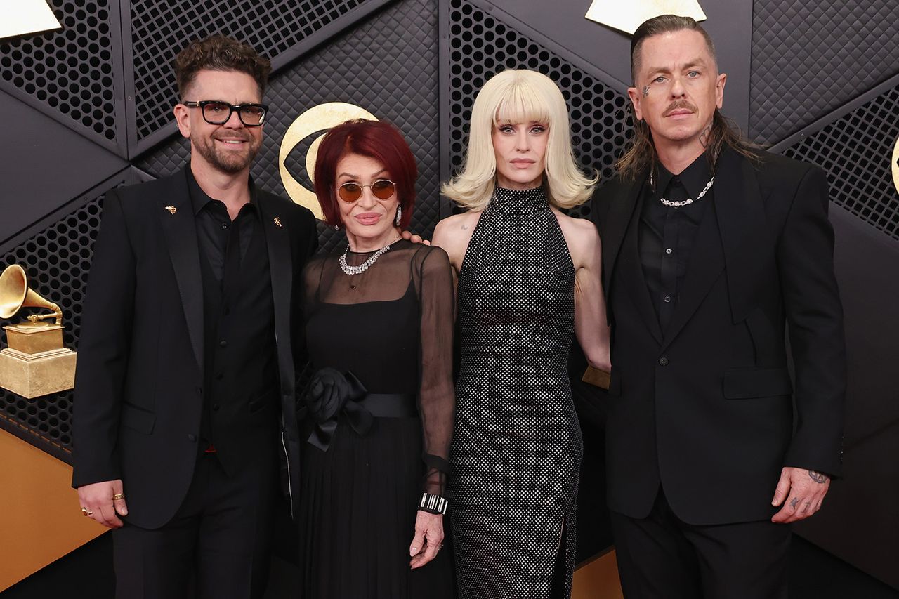 Jack Osbourne, Sharon Osbourne, Kelly Osbourne and Sid Wilson attend the 68th GRAMMY Awards Jack Osbourne, Sharon Osbourne, Kelly Osbourne and Sid Wilson on February 01, 2026 in Los Angeles, California.Credit: John Shearer/Getty