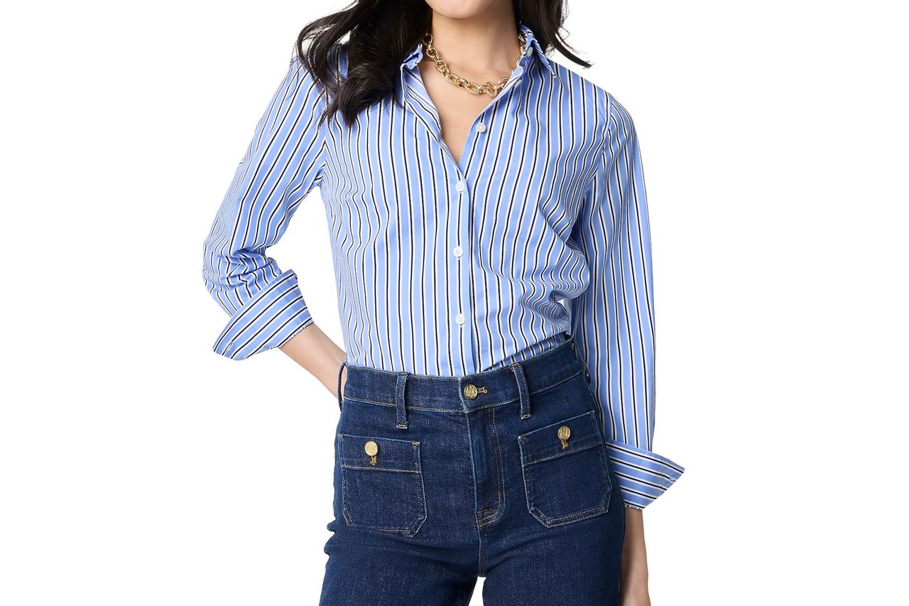 J.Crew Poplin button-up shirt Credit: J.Crew