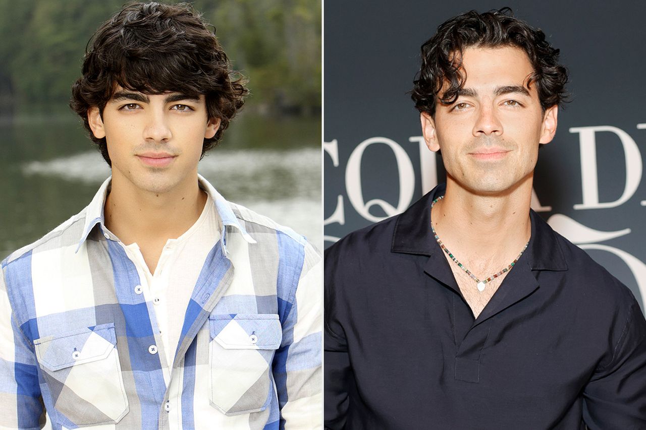 Joe Jonas in Camp Rock and in 2023Credit: Bob D'Amico/Disney Channel via Getty; Stefanie Keenan/Getty