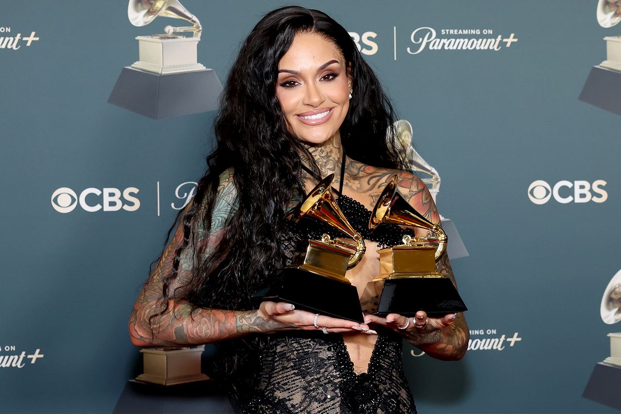 Kehlani, winner of the Best R&B Performance, poses in the press room during the 68th GRAMMY Awards at Crypto.com Arena on February 01, 2026 in Los Angeles, California.Credit: Leon Bennett/Getty
