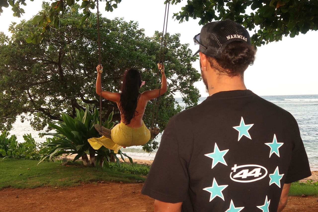 Kim Kardashian and Lewis Hamilton.Credit: Lewis Hamilton/Instagram