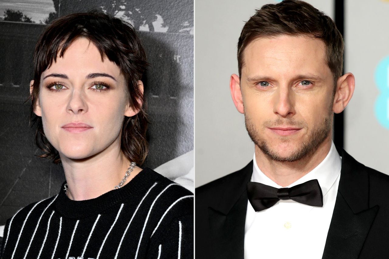 From left: Kristen Stewart attends the Chanel Womenswear Spring/Summer 2023 show during Paris Fashion Week in Paris on Oct. 4, 2022; Jamie Bell attends the EE British Academy Film Awards at Royal Albert Hall in London on Feb. 10, 2019Credit: Stephane Cardinale - Corbis/Corbis via Getty Images; Mike Marsland/WireImage