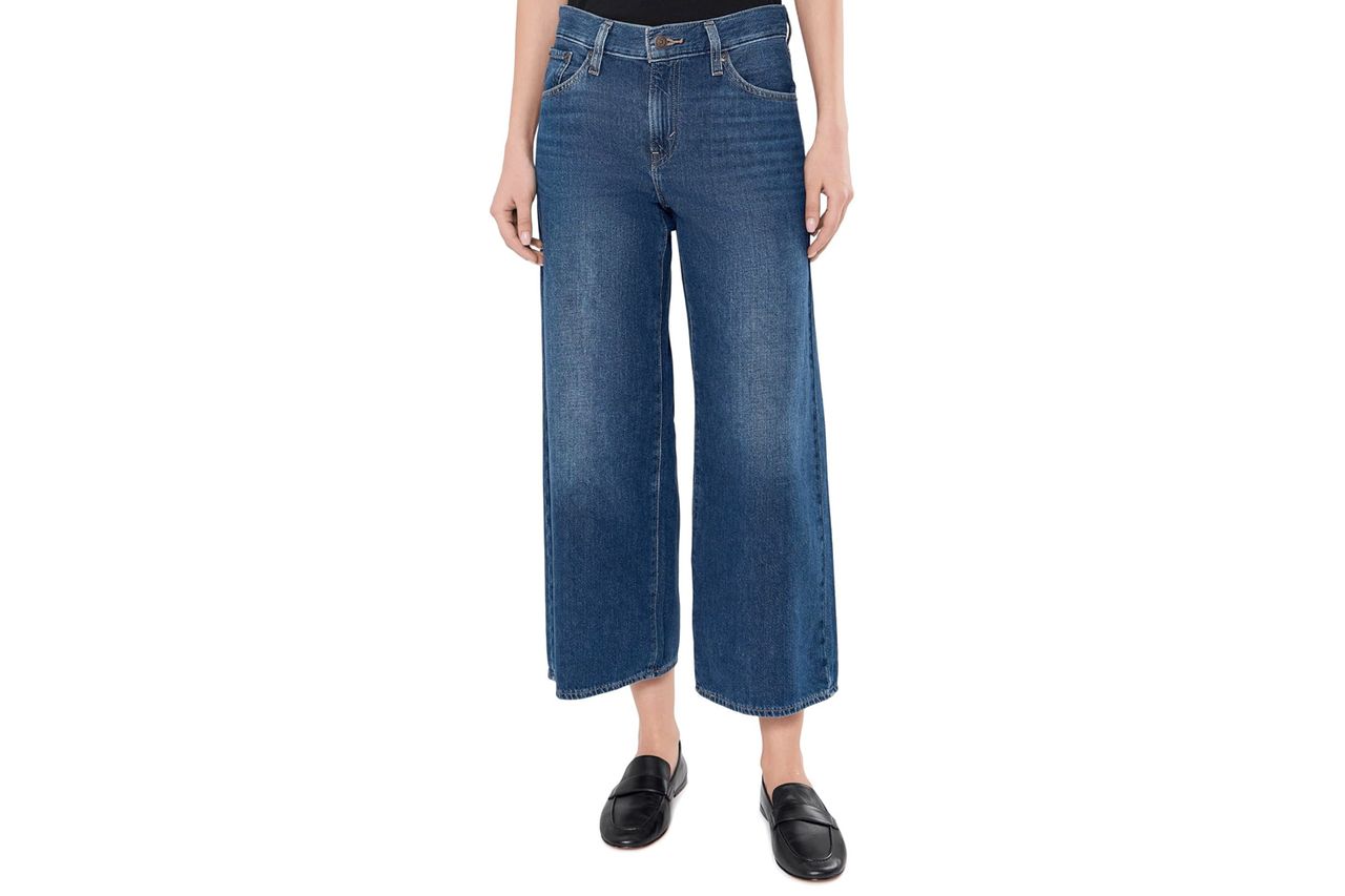 Levi's Womens Middy Wide Leg Ankle Jeans Credit: Amazon