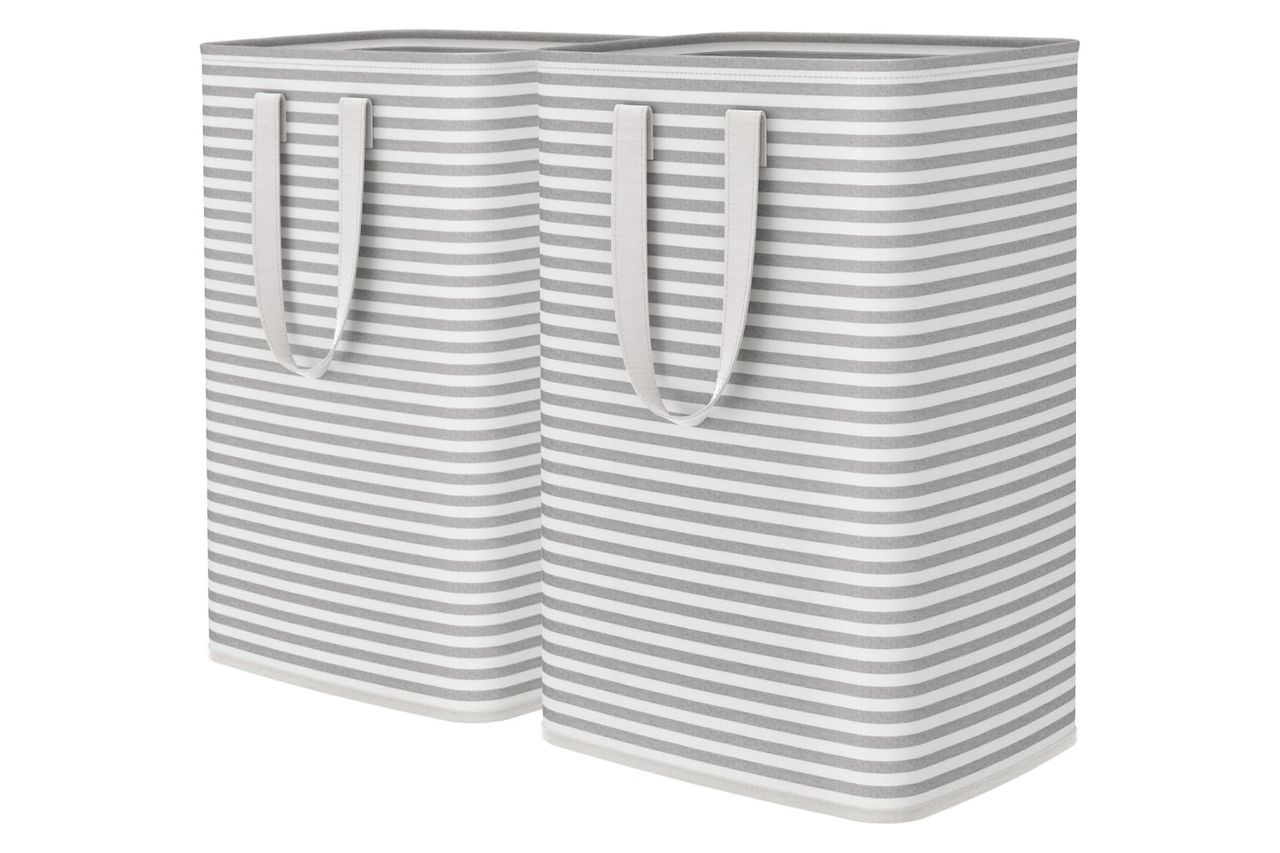 Lifewit 2 Pack Laundry Hamper Large Collapsible Laundry Baskets Credit: Amazon