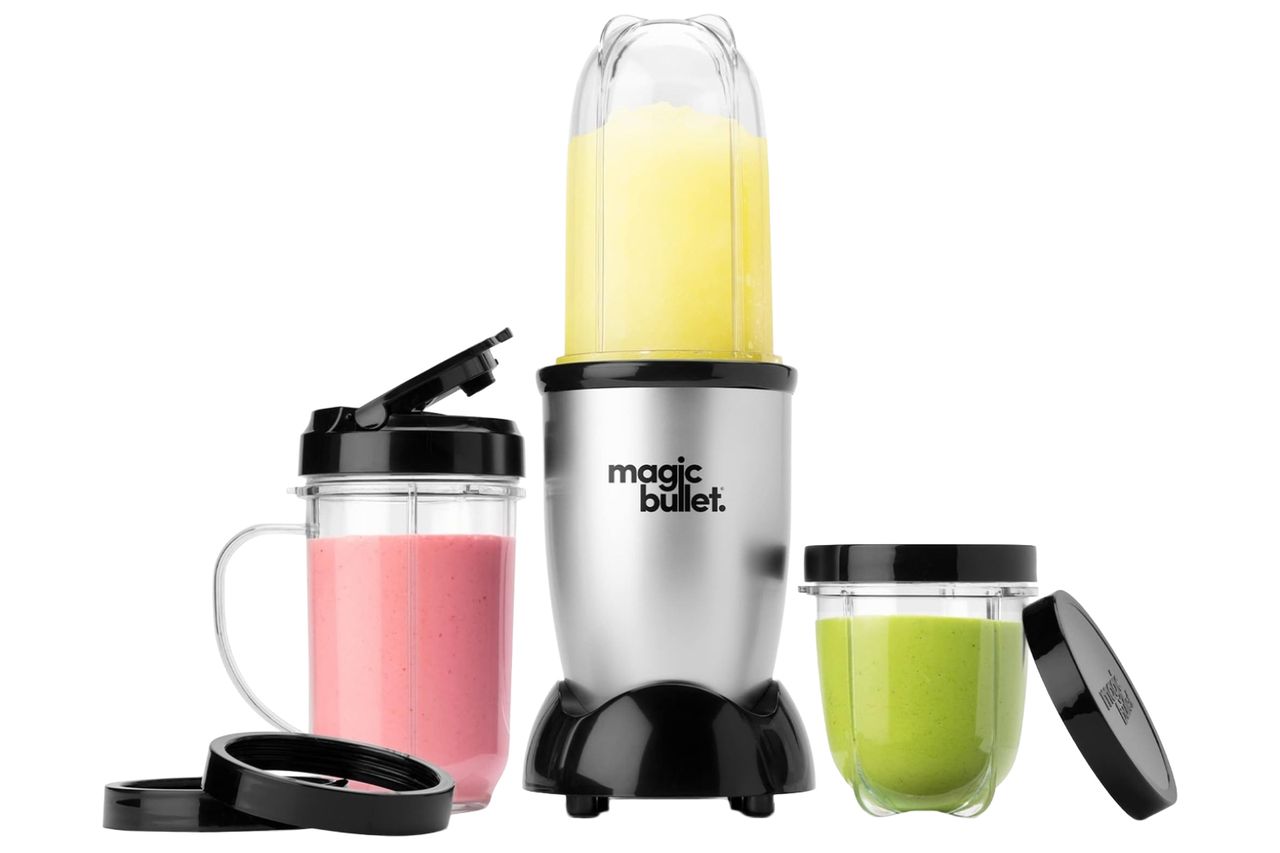 Magic Bullet Blender, Small, Silver, 11 Piece Set Credit: Amazon