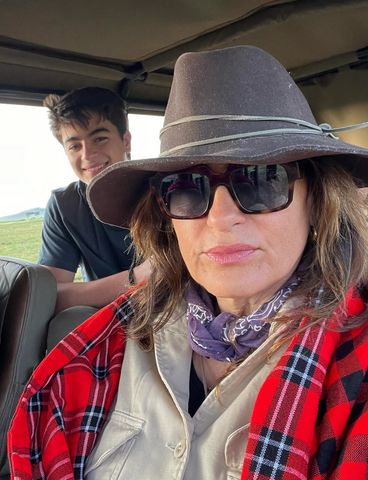 Mariska Hargitay and son in Kenya Mariska Hargitay and son in KenyaCredit: Mariska Hargitay/Instagram