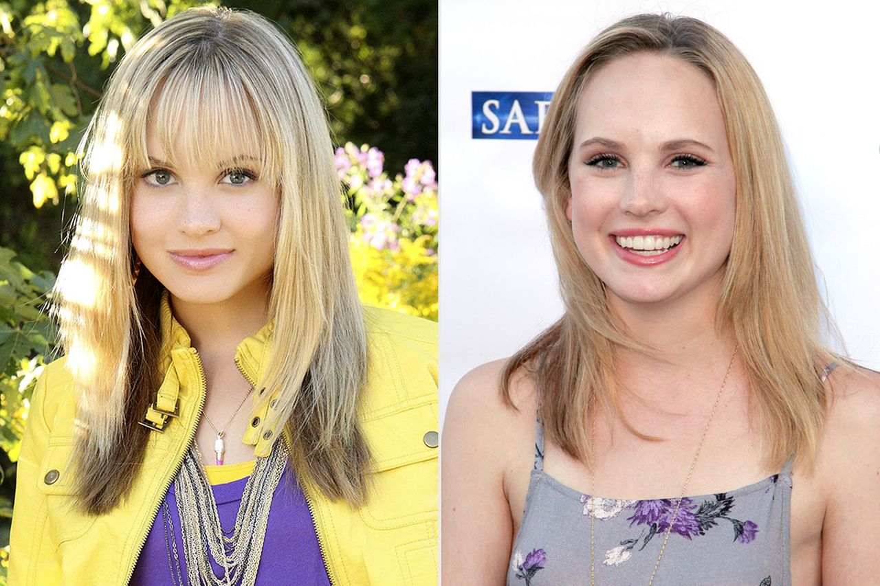Meaghan Martin in Camp Rock and in 2023Credit: Bob D'Amico/Disney Channel via Getty; Paul Redmond/WireImage
