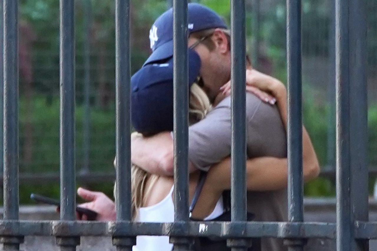 Glen Powell and Michelle Randolph on Aug. 10 Glen Powell and Michelle Randolph on Aug. 10Credit: backgrid
