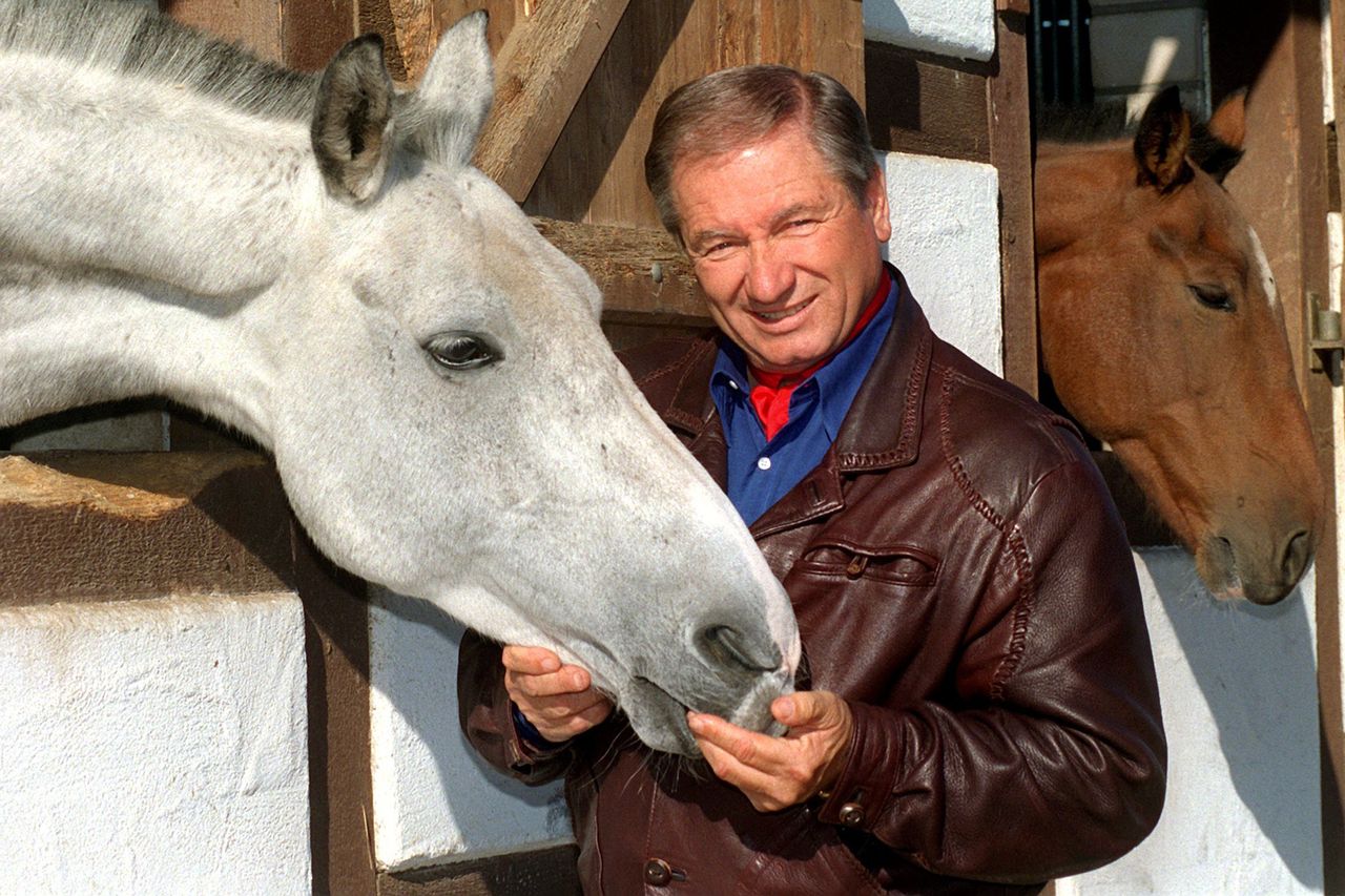 merican horse trainer Monty Roberts, known as The Man Who Listens to Horses, in 1997 Monty Roberts in 1997Credit: Fabian Matzerath/picture alliance via Getty