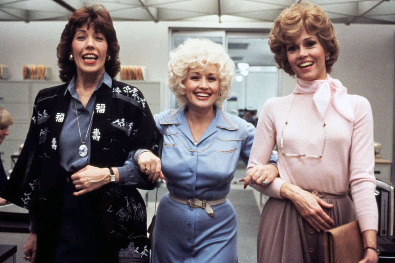 Lily Tomlin, Dolly Parton and Jane Fonda in ‘9 To 5’.Credit: 20th Century Fox/Kobal/Shutterstock