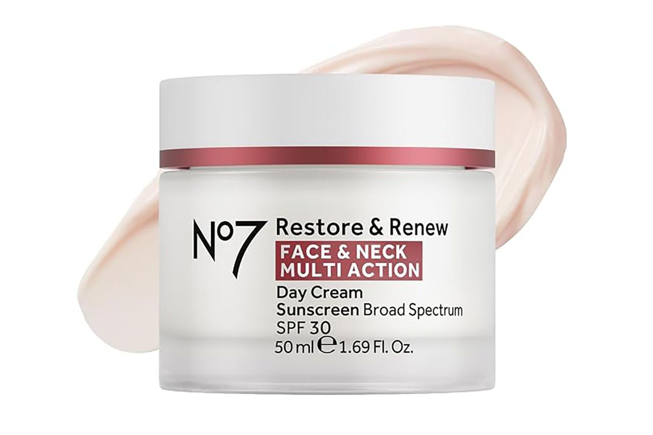 No7 Restore & Renew Multi Action Face & Neck Cream - Anti Aging Face Credit: Amazon