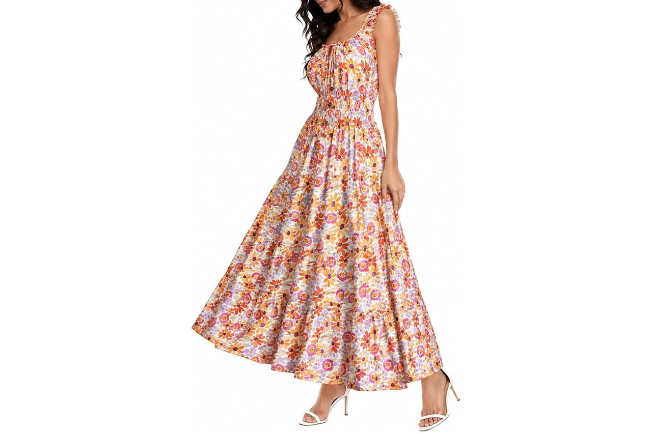 OSTOO Women's 2026 Summer Boho Floral Print Credit: Amazon