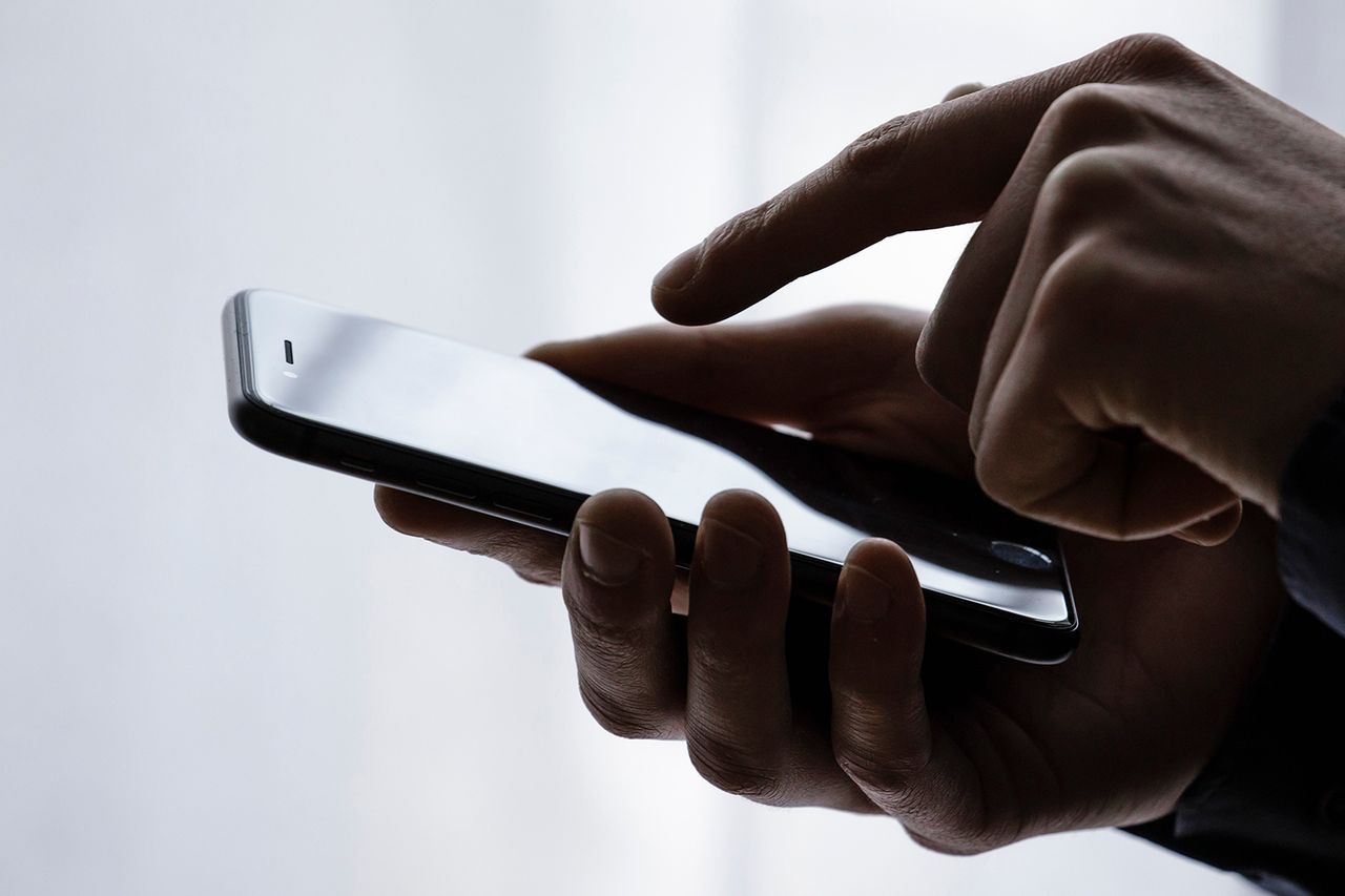 A person using a phone (stock image)Credit: Thomas Trutschel/Photothek via Getty