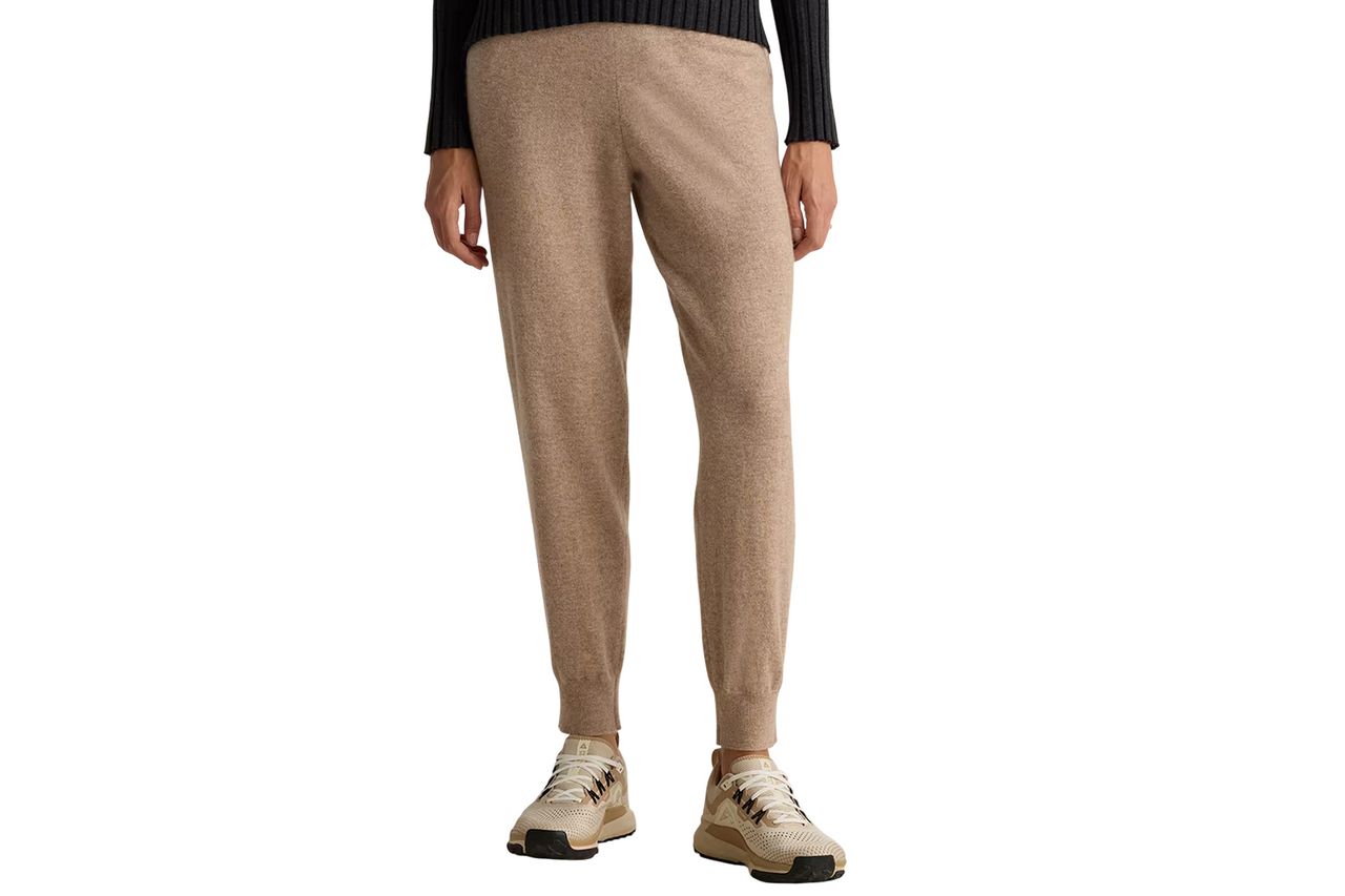 Quince Mongolian Cashmere Sweatpants Credit: Quince