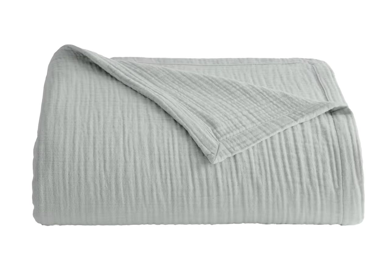 quince Organic Cotton Gauze Blanket Credit: Quince