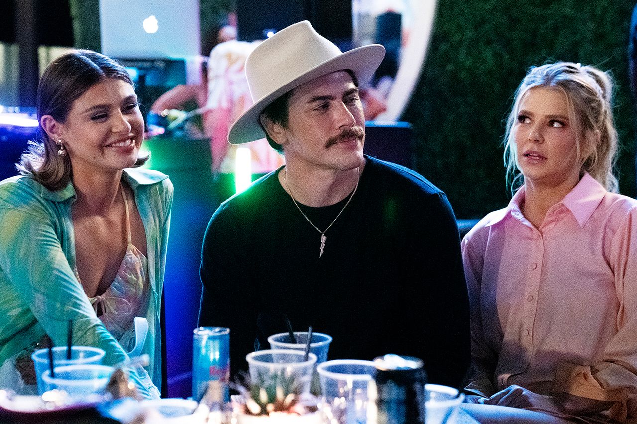 Raquel Leviss, Tom Sandoval, Ariana MadixCredit: Nicole Weingart/Bravo via Getty