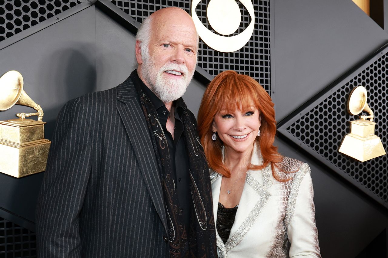 Rex Linn and Reba McEntire attend the 68th GRAMMY Awards on February 01, 2026 in Los Angeles, California. Rex Linn and Reba McEntire at the 2026 Grammy AwardsCredit: Kevin Mazur/Getty