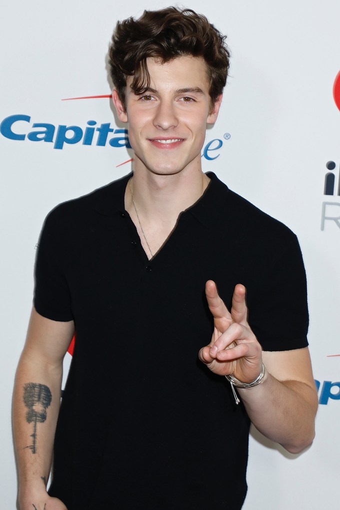 Shawn Mendes at the iHeartRadio Jingle Ball
