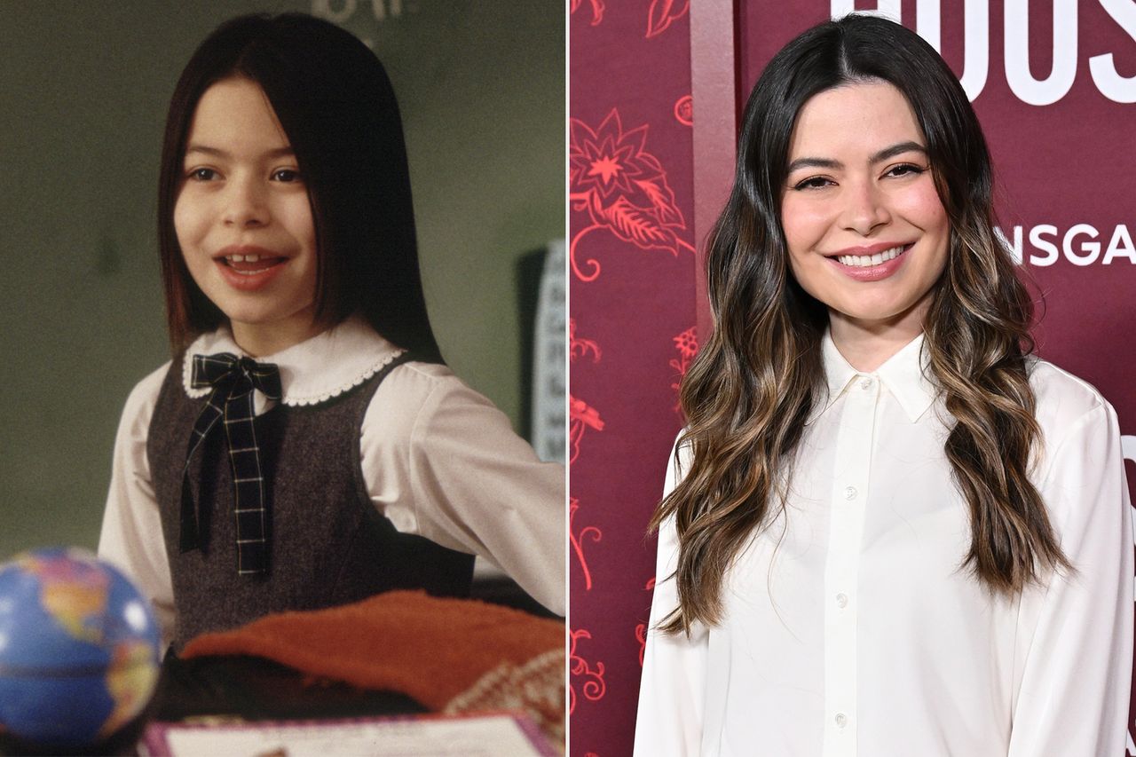 From left: Miranda Cosgrove as Summer ‘Tinkerbell‘ Hathaway in 2003’s ‘School of Rock’; Miranda Cosgrove attends the premiere of ‘The Housemaid’ at the TCL Chinese Theatre in L.A. on Dec. 15, 2025Credit: Everett; Getty