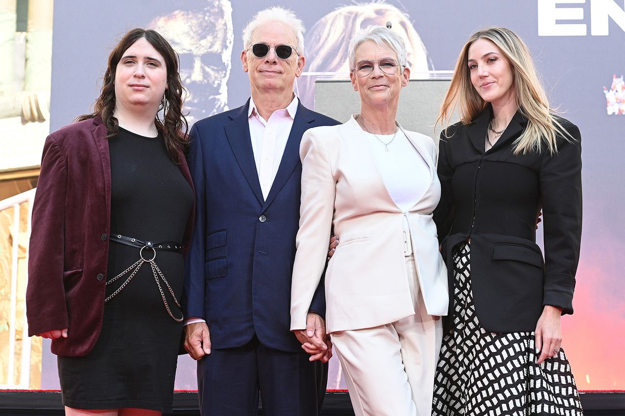 Ruby Guest, Christopher Guest, Jamie Lee Curtis and Annie Guest at TCL Chinese Theatre in 2022Credit: Gilbert Flores/Variety via Getty