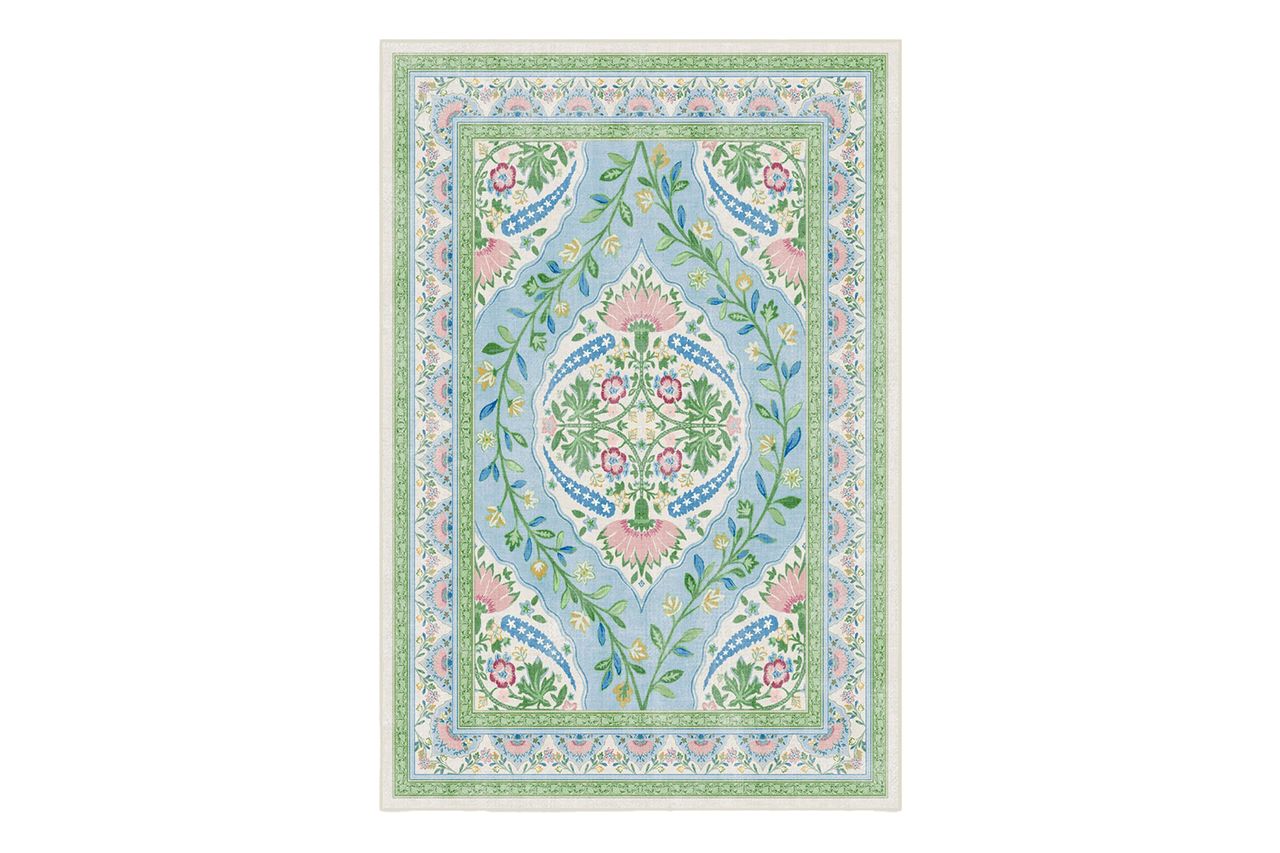 ruggable Skye Blue Multicolor Rug Credit: Ruggable