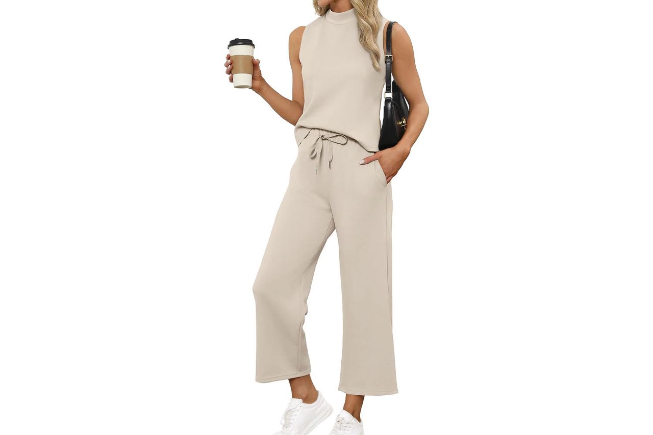 Sampeel Two Piece Sets For Women Summer Outfits Lounge Sets Credit: Amazon