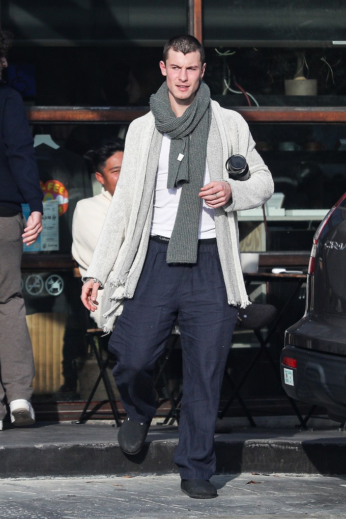 Shawn Mendes with a haircut