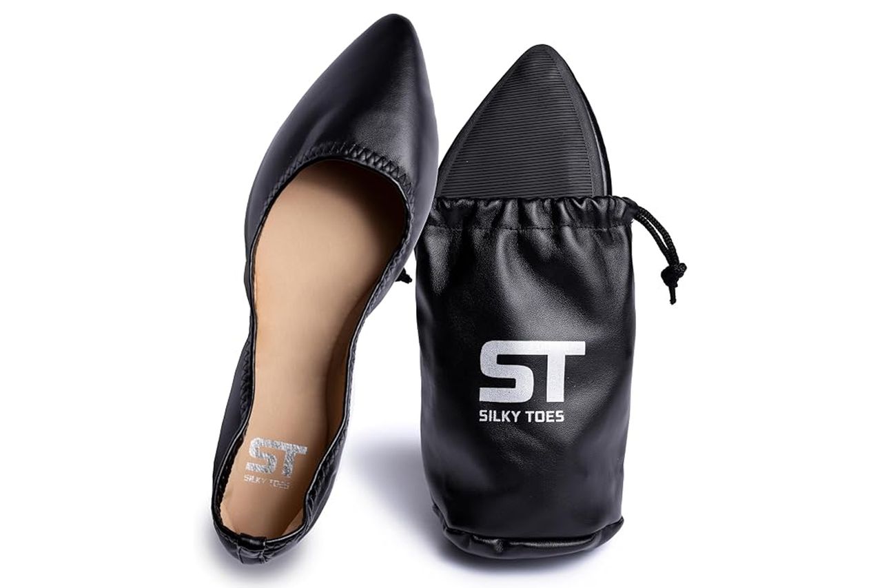 Silky Toes Foldable Flats Credit: Amazon