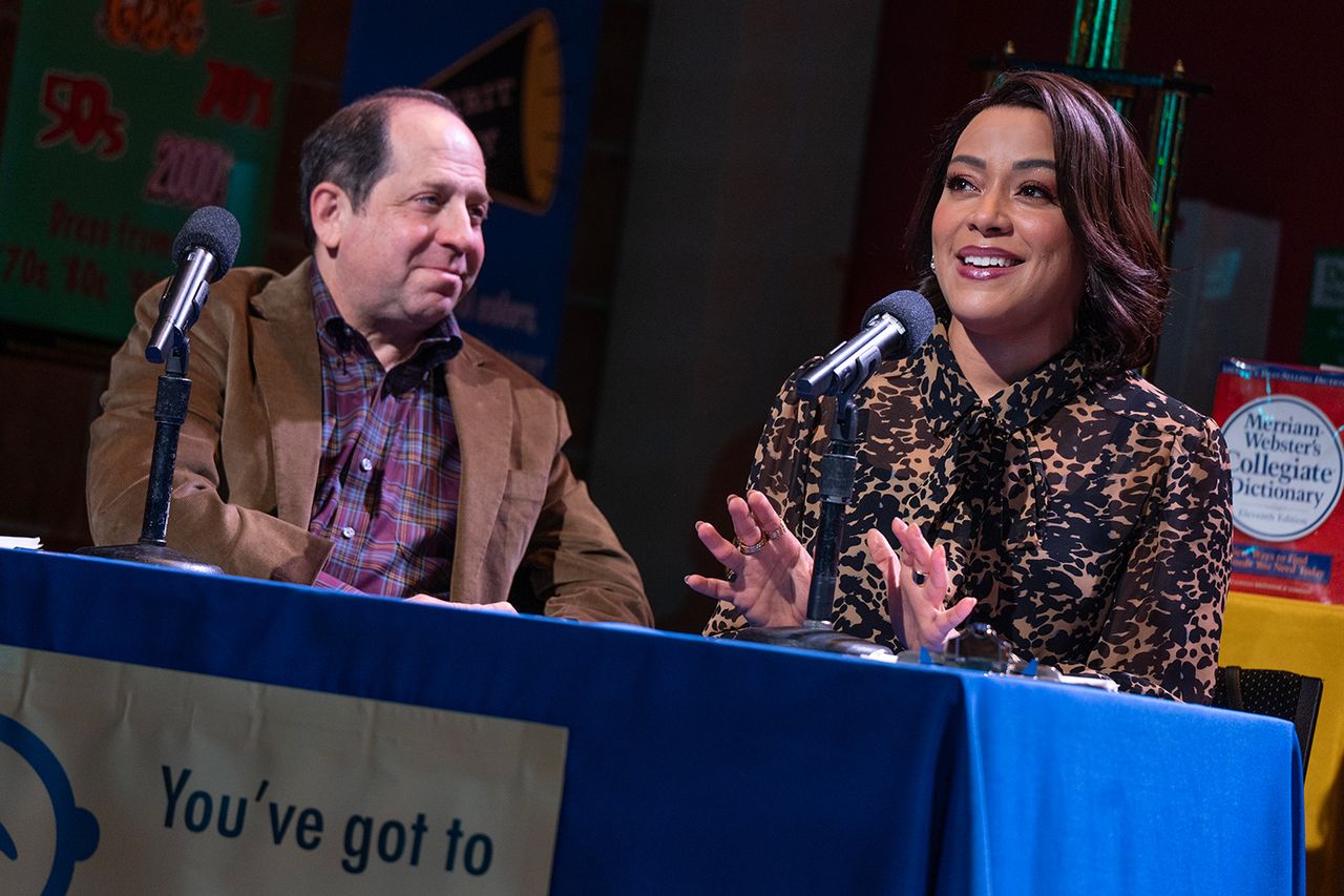 Spelling Bee, Jason Kravits Lilli Cooper The original Off-Broadway cast of ‘The 25th Annual Putnam County Spelling Bee’ revivalCredit: Joan Marcus